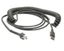 Zebra Cable USB A de 2,8 m Gris