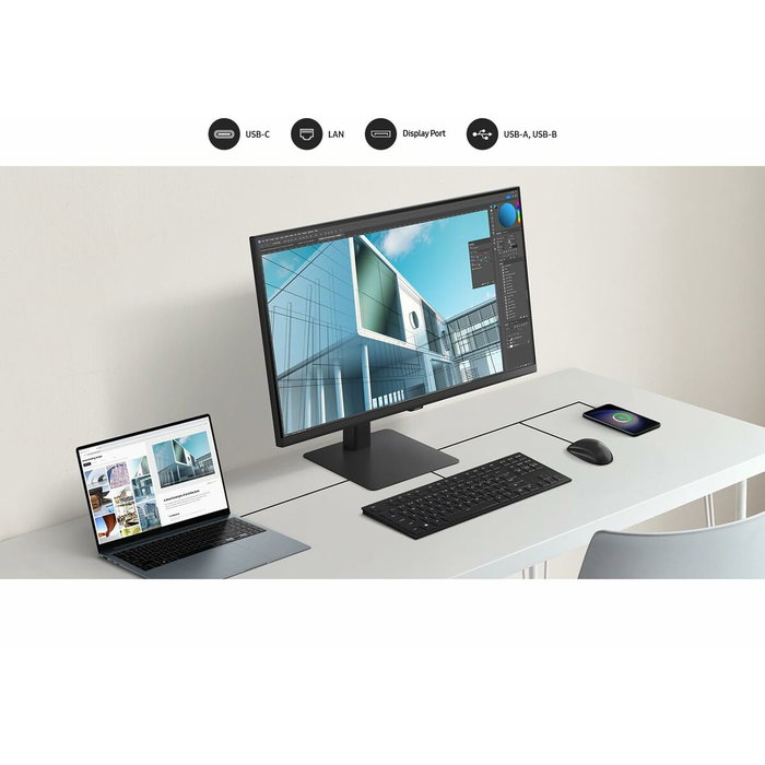 Samsung ViewFinity S8 S27D800UAU Monitor 27 pulg 4K UHD IPS Samsung ViewFinity S8 S27D800UAU Monitor 27 pulg 4K UHD IPS