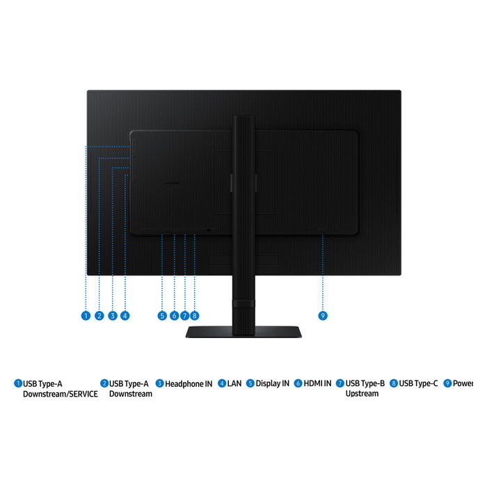 Samsung ViewFinity S8 S27D800UAU Monitor 27 pulg 4K UHD IPS Samsung ViewFinity S8 S27D800UAU Monitor 27 pulg 4K UHD IPS