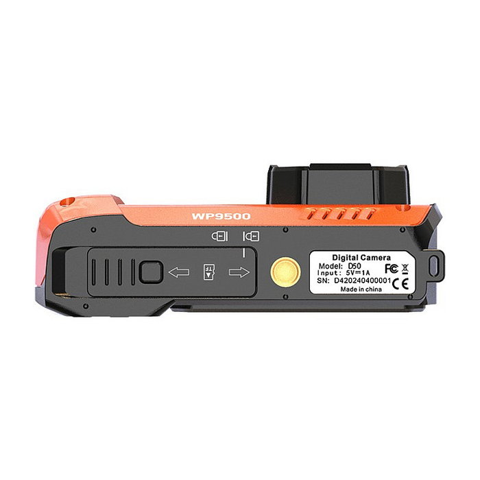 AgfaPhoto Realishot WP9500 Cámara Compacta Resistente al Agua, 5K Ultra HD 24 MP, Sensor CMOS, 18x Zoom Digital, Color Naranja AgfaPhoto Realishot WP9500 Cámara Compacta Resistente al Agua, 5K Ultra HD 24 MP, Sensor CMOS, 18x Zoom Digital, Color Naranja