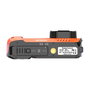 AgfaPhoto Realishot WP9500 Cámara Compacta Resistente al Agua, 5K Ultra HD 24 MP, Sensor CMOS, 18x Zoom Digital, Color Naranja