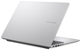 ASUS Vivobook 16 X1607CA-MB076 Copilot+ PC - Ordenador Portátil 16" WUXGA, Intel Core Ultra 7 255H, 32GB RAM, 1TB SSD, Intel Arc 140T, Sin SO, Plata, Teclado QWERTY Español
