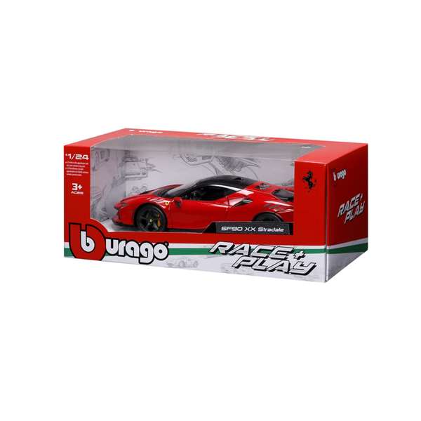 Burago Ferrari SF90 XX Stradale Escala 1:24 Burago Ferrari SF90 XX Stradale Escala 1:24