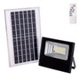 Proyector LED solar 65W 6500K Blanco Frío con mando a distancia