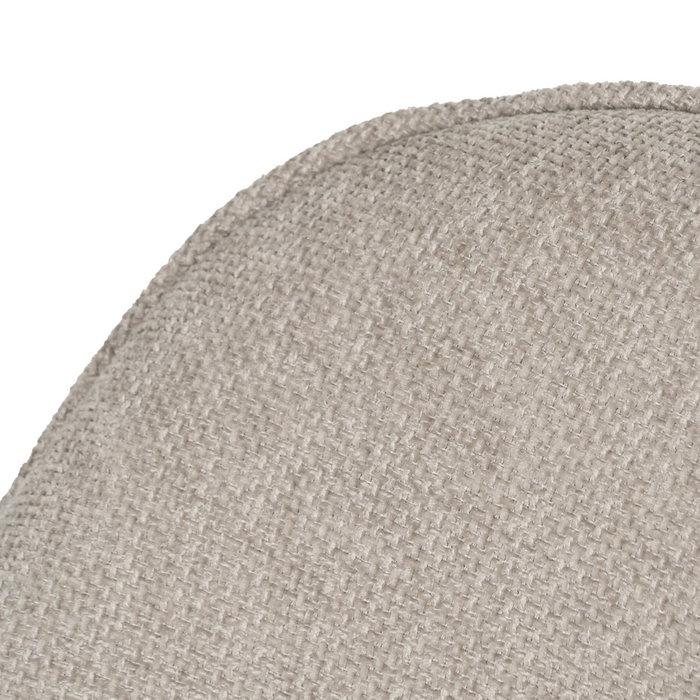 Silla Gris Tejido-Metal Contract 61 X 59,50 X 83 cm (Set de 2)