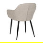 Silla Gris Tejido-Metal Contract 61 X 59,50 X 83 cm (Set de 2)