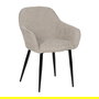 Silla Gris Tejido-Metal Contract 61 X 59,50 X 83 cm (Set de 2)