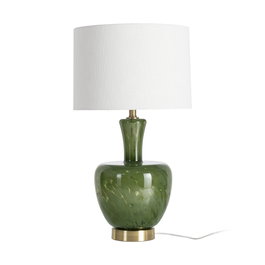 Lámpara Mesa Cristal Iluminación 39 X 39 X 69 cm