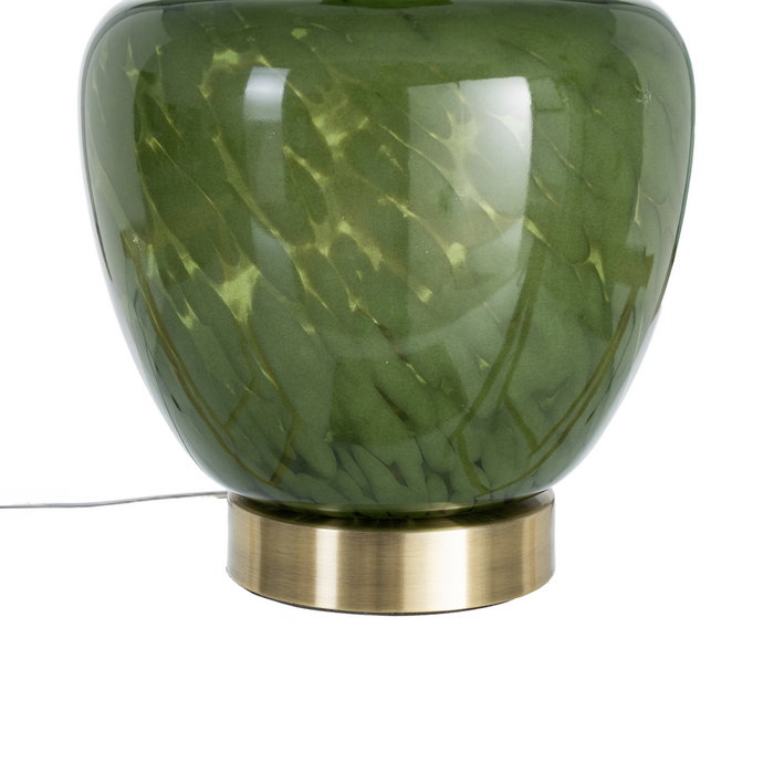 Lámpara Mesa Cristal Iluminación 39 X 39 X 69 cm