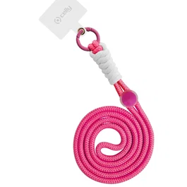 Celly LACETNYLPKF Gancho Rosa para Smartphone
