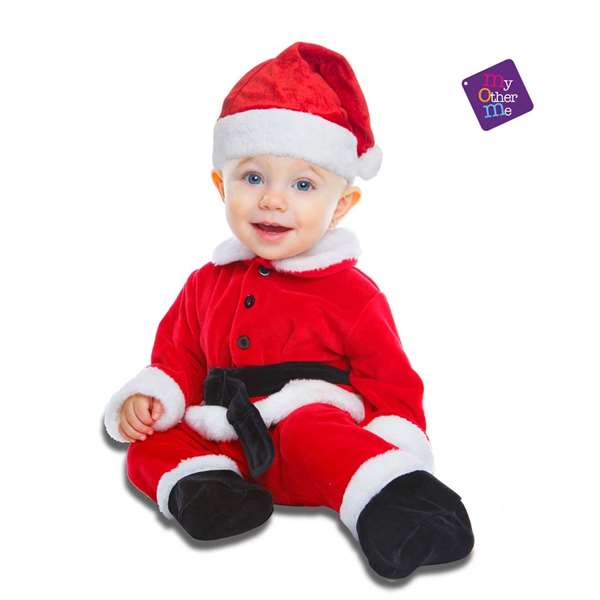 My Other Me Disfraz Papá Noel Cotton Talla 12-24 Meses (1-2 Años)