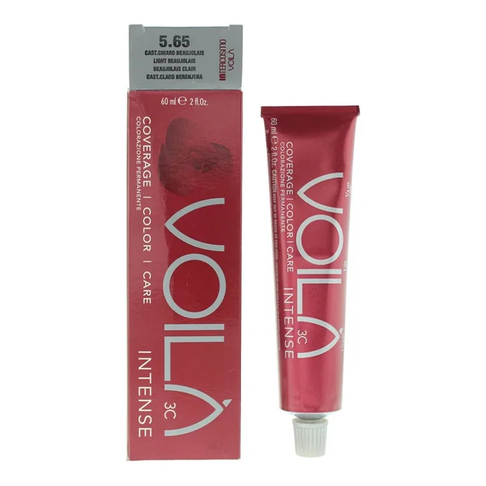 Intercosmo Voila 3C Intense Tinte permanente 5.65 Light Beaujolais