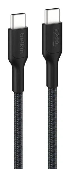 Belkin BoostCharge Pro Cable USB-C a USB-C 2 m 240 W Negro
