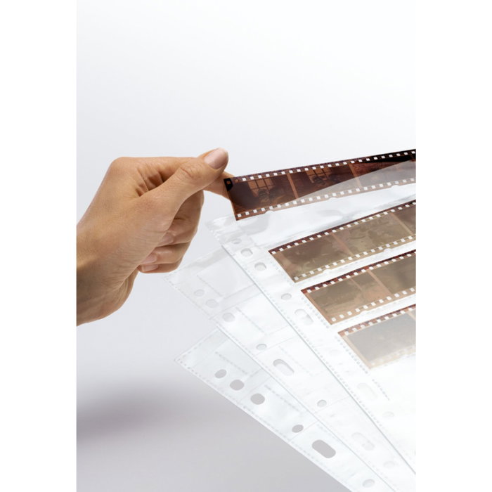 HERMA 7761 Fundas para archivo de negativos, 25 páginas, Transparente HERMA 7761 Fundas para archivo de negativos, 25 páginas, Transparente