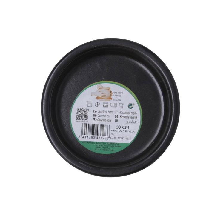 Cazuela Barro Barro Lux Quid 10 cm (20 Unidades)