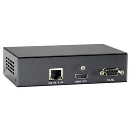 Level One HVE-9211PR Extensor HDMI Cat5e/Cat6 HD PoE 100m 3840x2160 Pixeles Receptor AV Negro