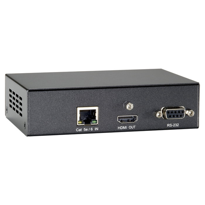 Level One HVE-9211PR Extensor HDMI Cat5e/Cat6 HD PoE 100m 3840x2160 Pixeles Receptor AV Negro Level One HVE-9211PR Extensor HDMI Cat5e/Cat6 HD PoE 100m 3840x2160 Pixeles Receptor AV Negro