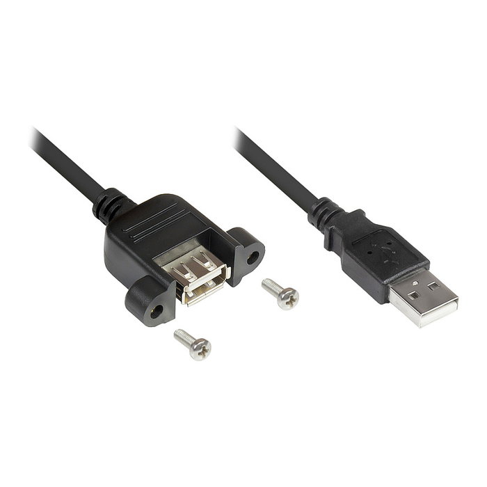 GoodConnections Extensión USB 2.0 de 0,3m GoodConnections Extensión USB 2.0 de 0,3m