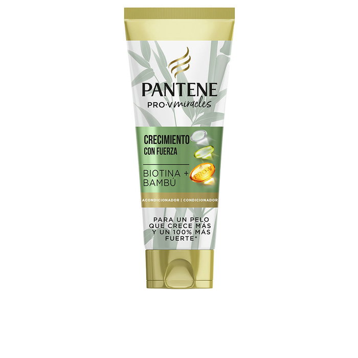 Pantene Acondicionador Miracle Crecimiento con Fuerza para Reducir Pérdida de Cabello, Fortalece y Promueve Crecimiento Saludable, 160 ml Pantene Acondicionador Miracle Crecimiento con Fuerza para Reducir Pérdida de Cabello, Fortalece y Promueve Crecimiento Saludable, 160 ml