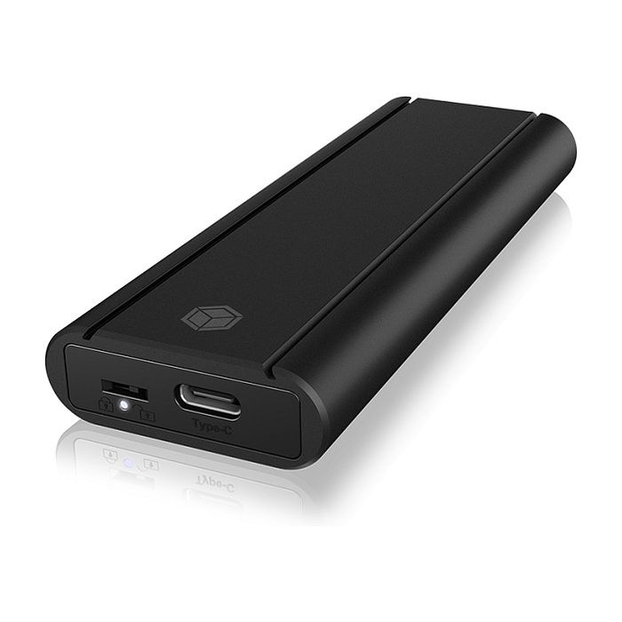 ICY BOX IB-1807MT-C31 Caja Externa USB-C 3.2 para M.2 NVMe SSD con Protección de Escritura