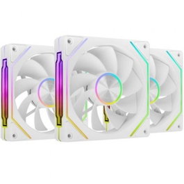 Mars Gaming MF-LINKFINITYKIT2R Kit 3 Ventiladores Invertidos ARGB Blancos