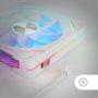 Mars Gaming MF-LINKFINITYKIT2R Kit 3 Ventiladores Invertidos ARGB Blancos