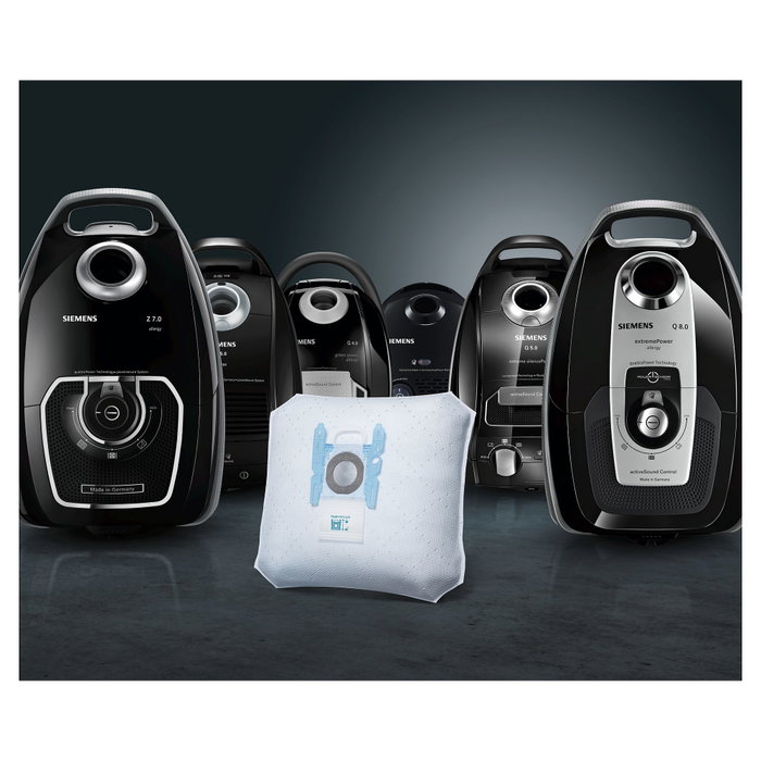 Siemens VZ41FGALL Bolsas para aspiradora, 4 unidades Siemens VZ41FGALL Bolsas para aspiradora, 4 unidades