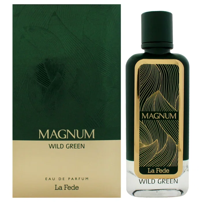 La Fede Magnum Wild Green Agua de perfume para hombres 100 ml