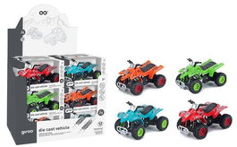 GIROS EXP 24 QUAD GIROS PULL BACK Modelos Surtidos Escala 1:43