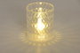 DKD Home Decor Decoracion Luminosa Basicos Transparente 6 x 6 x 6 cm (12 Unidades) Led