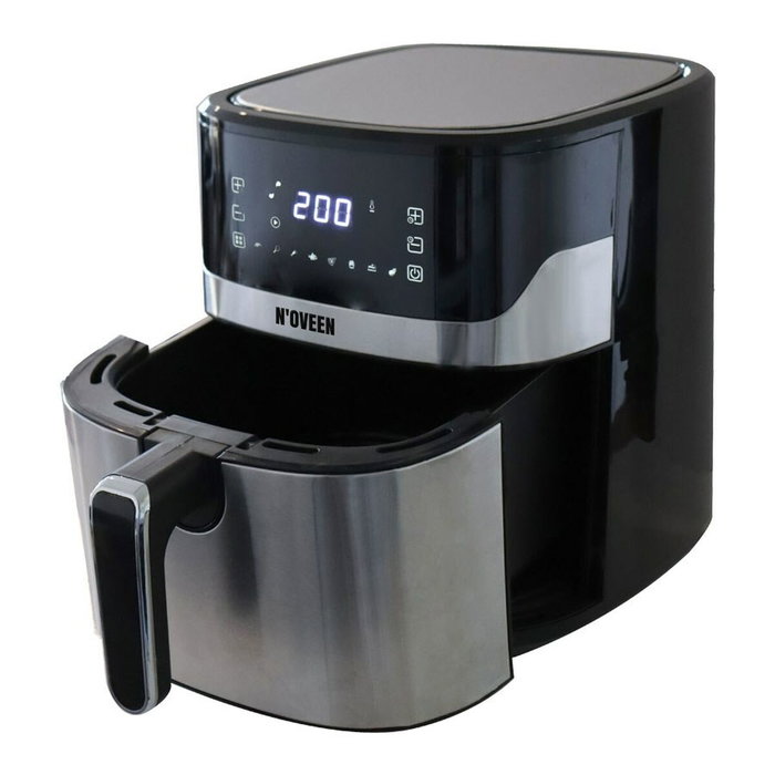 Oveen AF550 Freidora de aire negra y plata Oveen AF550 Freidora de aire negra y plata