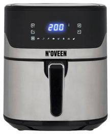 Oveen AF550 Freidora de aire negra y plata