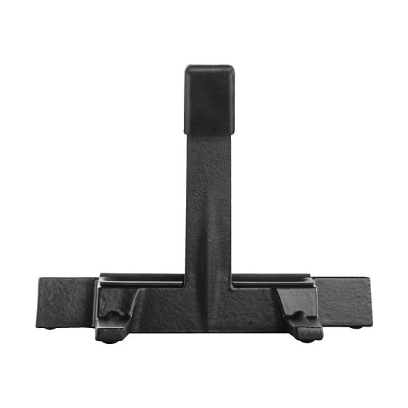 Staub 40511-364-0 Deckelhalter, Estante para Tapas de Cocina en Hierro Fundido (Gusseisen), Color Negro - 110 x179 x 230 mm