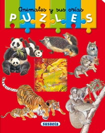 SUSAETA EDICIONES, Animales y sus crías (Mi primer libro de puzles)
