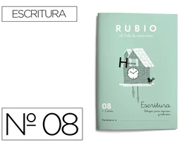 Rubio Cuaderno Caligrafía nº 08 15x213x155 mm