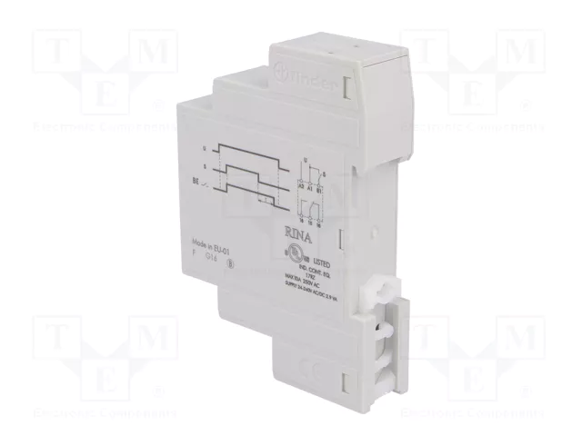 FINDER Relé de tiempo Serie 80 SPDT 250VAC/10A 24-240VAC FINDER Relé de tiempo Serie 80 SPDT 250VAC/10A 24-240VAC