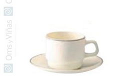 Reception Taza de Té 19 cl. de Cristalería - para Infusiones y Café, no Apto Lavavajillas ni Microondas