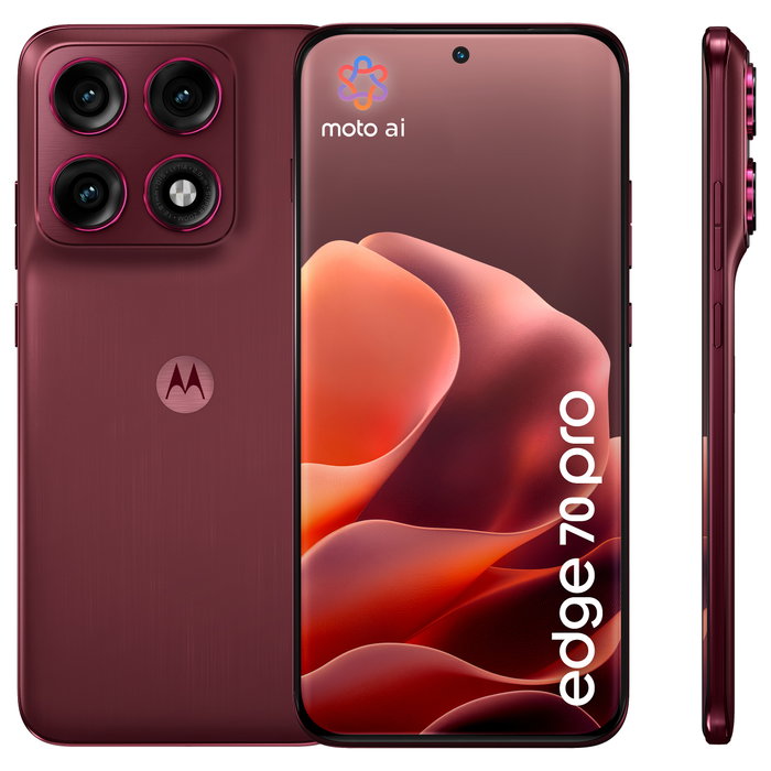 Motorola edge 70 pro 256GB 8GB RAM PANTONE Zinfandel Motorola edge 70 pro 256GB 8GB RAM PANTONE Zinfandel