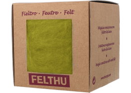 Felthu Fieltro de lana lima 100gr. Aprox.