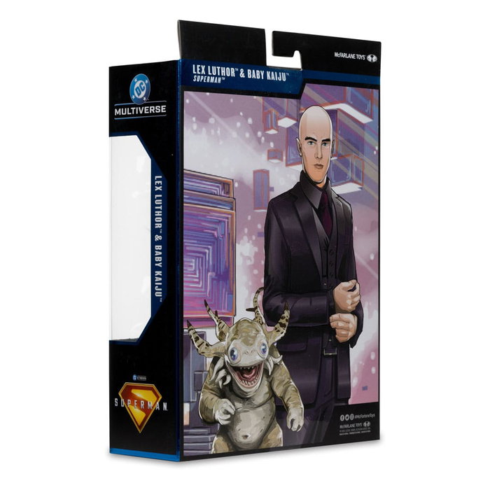 McFarlane Toys Superman (2025) DC Multiverse Lex Luthor with Baby Kaiju Deluxe Theatrical Edition (18 cm) McFarlane Toys Superman (2025) DC Multiverse Lex Luthor with Baby Kaiju Deluxe Theatrical Edition (18 cm)