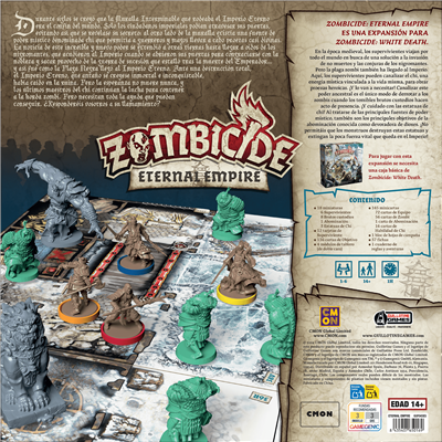 CMON Zombicide: Eternal Empire GUF043ES - Expansión Juego de Mesa para Zombicide White Death (Idioma: Español)