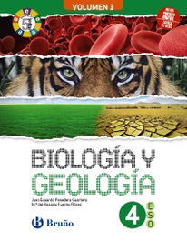 BRUÑO Biología y Geología 4 ESO 3 volúmenes Proyecto 5 etapas, Juan Eduardo Panadero Cuartero - BRUÑO