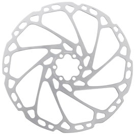 Shimano SM-RT66 Disco de Freno 203 mm 6 Tornillos Plata para Bicicleta
