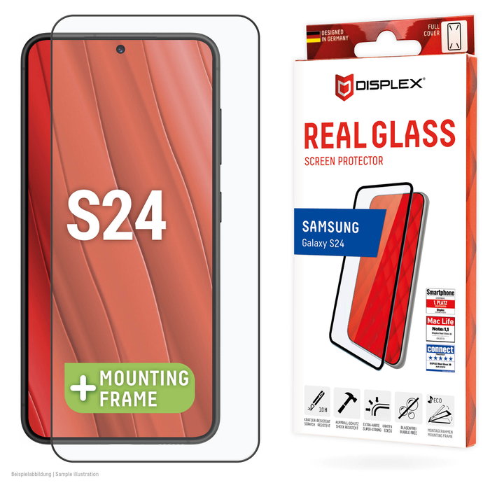 E.V.I DISPLEX Premium Glass FC para Samsung Galaxy S24/S25
