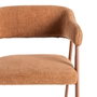 Silla Teja Tejido-Metal Contract 56 X 60 X 81 cm (Set de 2)