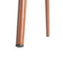 Silla Teja Tejido-Metal Contract 56 X 60 X 81 cm (Set de 2)