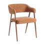 Silla Teja Tejido-Metal Contract 56 X 60 X 81 cm (Set de 2)