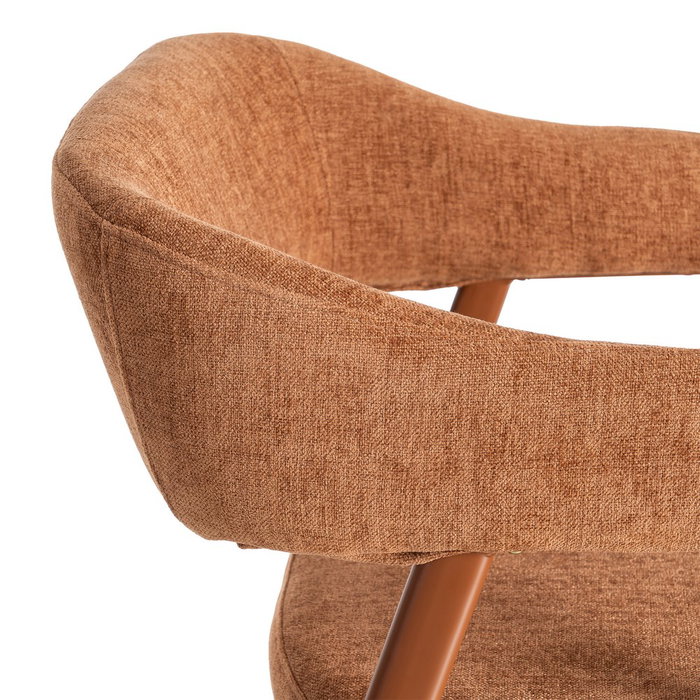 Silla Teja Tejido-Metal Contract 56 X 60 X 81 cm (Set de 2)