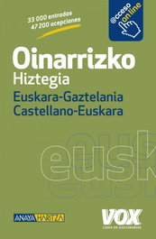 VOX Oinarrizko Hiztegia Euskara-Gaztelania / Castellano-Euskara, Vox Editorial - VOX