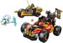 Lego Ninjago Vehículos Combinables de Kai y Cole Juego de Construcción 6+ años 71843